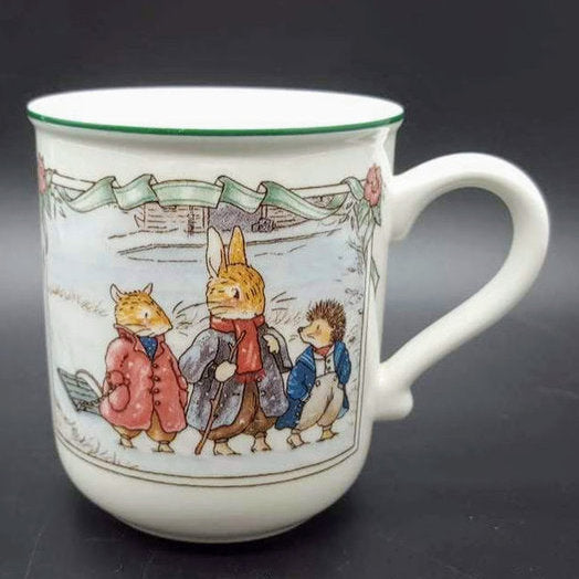 Villeroy & Boch Foxwood Tales: Henkelbecher / Kaffeebecher Winter - neu Villeroy & Boch (7120762929289)