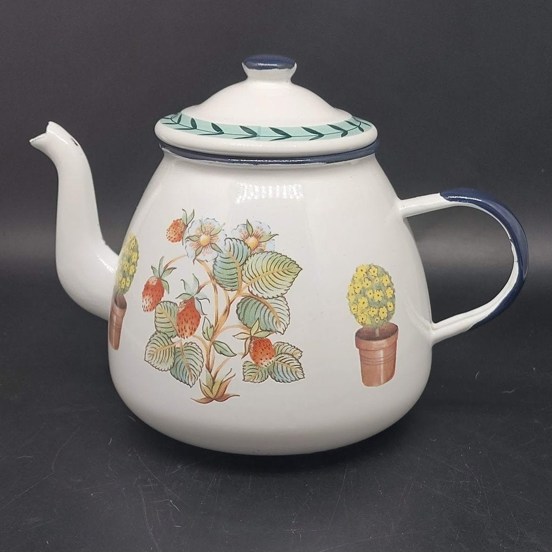 Villeroy & Boch French Garden Roanne: Teekanne / Kanne Emaille Villeroy & Boch (7120919068809)