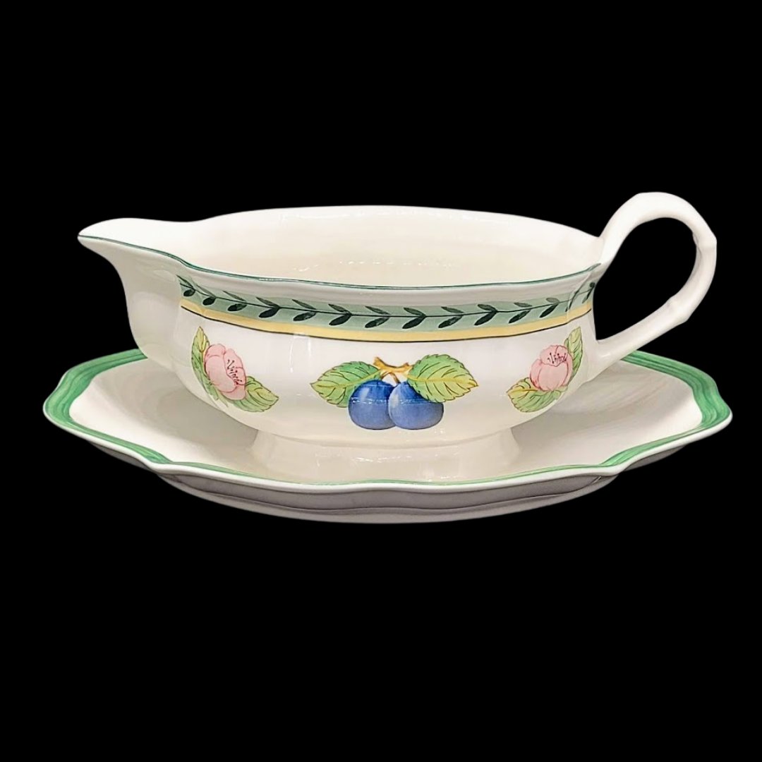 Villeroy & Boch French Garden: Sauciere / Soßenschüssel Fleurence, einteilig Villeroy & Boch (7121082876041)