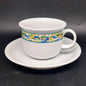 Thomas Trend Fresco: Kaffeetasse / Tasse mit Unterteller Thomas Porzellan (7121104208009)