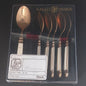 Gallo Royal Blanche: Löffel / Speiselöffel - 6 Stück in Originalverpackung (Besteck) Villeroy & Boch (7121024188553)