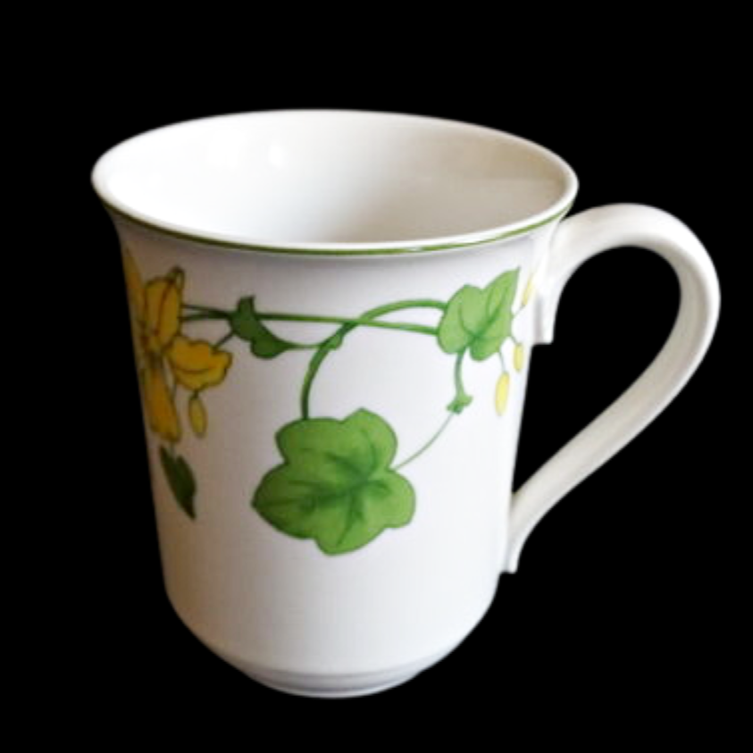 Villeroy & Boch Geranium Malva: Henkelbecher / Kaffeebecher / hohe Kaffeetasse Villeroy & Boch (7120882237577)