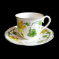 Villeroy & Boch Geranium Malva: Kaffeetasse / Tasse mit Unterteller Villeroy & Boch (7120882139273)