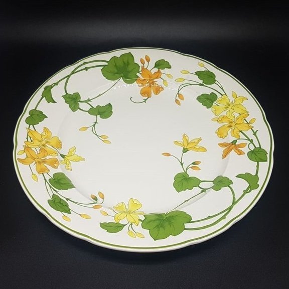 Villeroy & Boch Geranium: Speiseteller / flacher Teller ca 27 cm - gebraucht Villeroy & Boch (7120799760521)