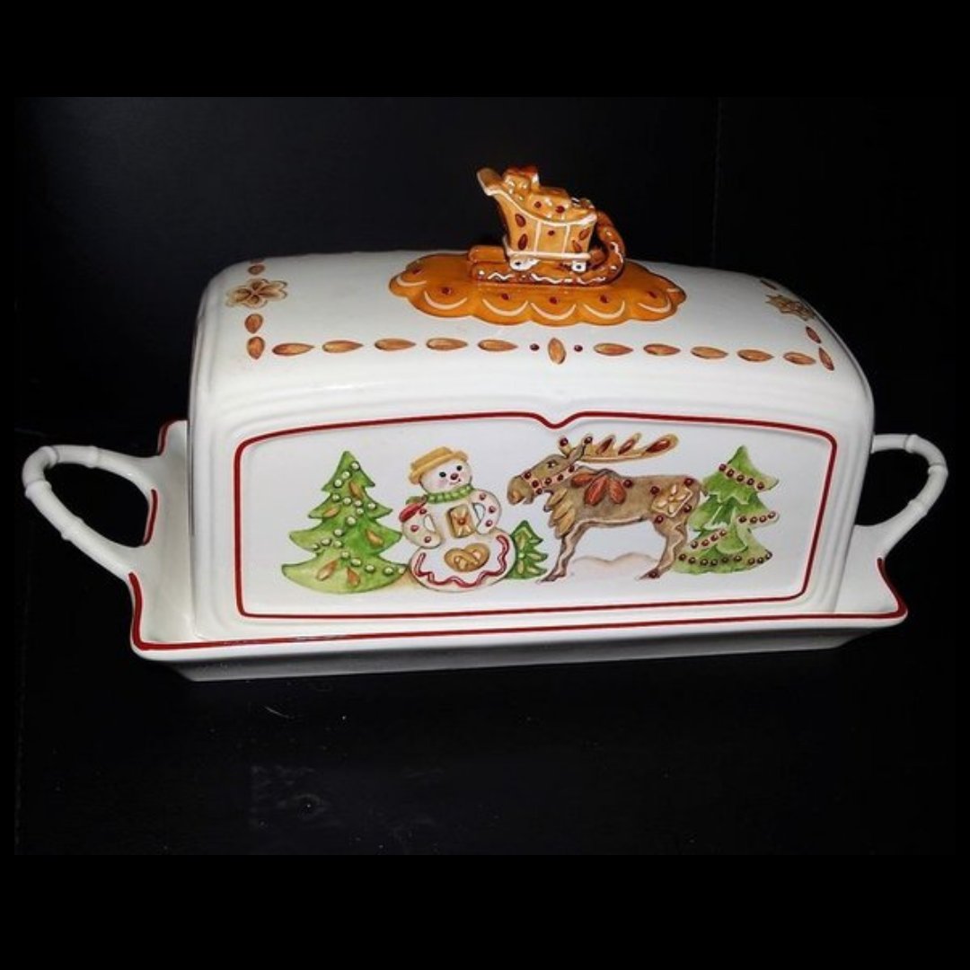 Villeroy & Boch Ginger Cake & Cookies: Gebäckdose / Keksdose / Kuchenplatte mit OVP Porzellanladen.online (7120766369929)