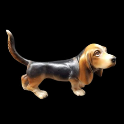 Goebel Porzellanfigur: Basset Hund Goebel (7120930046089)