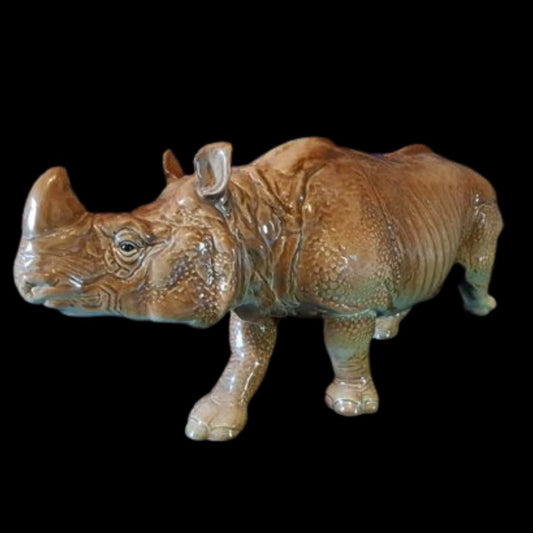 Goebel Porzellanfigur: Nashorn Goebel (7120929980553)