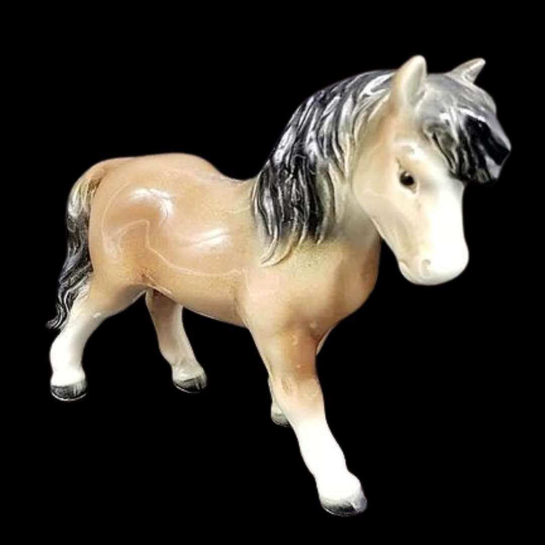 Goebel Porzellanfigur: Pony / Pferd Goebel (7120929652873)