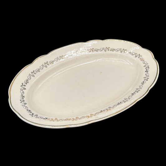 Villeroy & Boch Goldrand: Fleischplatte / Platte 36 cm (8372742848836)