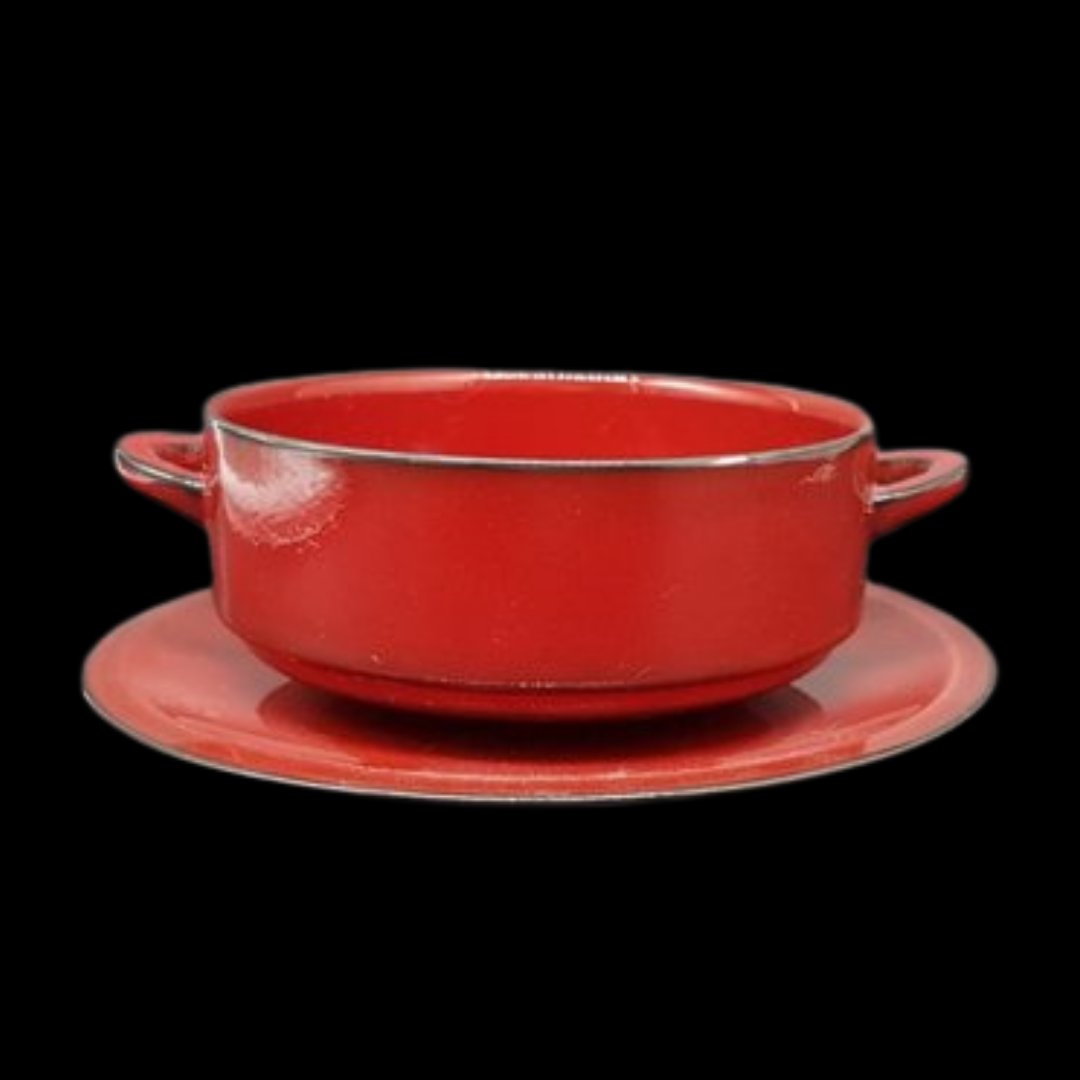 Villeroy & Boch Granada / Cordoba rot: Suppentasse mit Unterteller Villeroy & Boch (7120963633289)