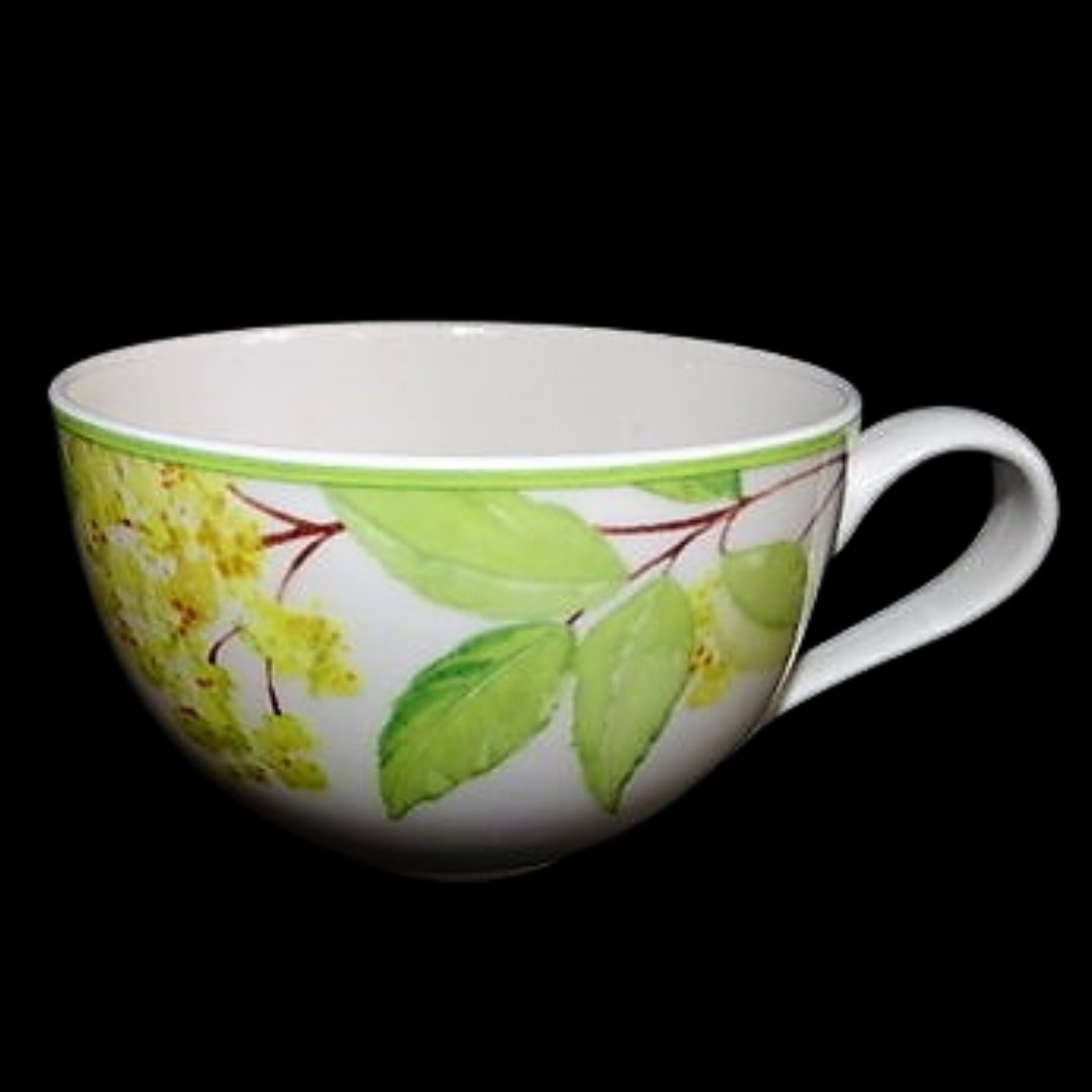 Villeroy & Boch Green Garland: Jumbotasse / Frühstückstasse XL - neu Porzellanladen.online (7120786194569)