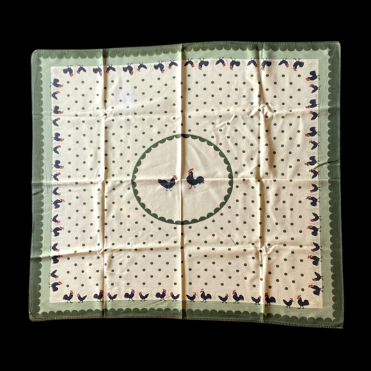 Zeller Keramik Hahn und Henne: Tischdecke - ca 96 x 84 cm Zeller Keramik (7120758046857)