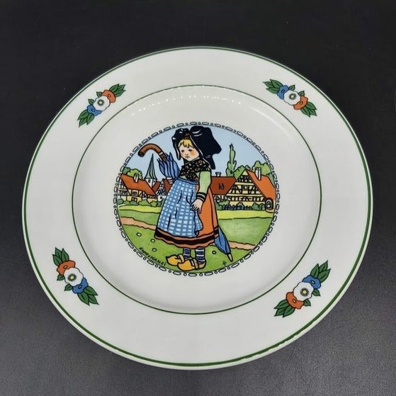 Villeroy & Boch Hansi d´alsace: Kuchenteller / Frühstücksteller "Regenschirm" Villeroy & Boch (7121006493833)