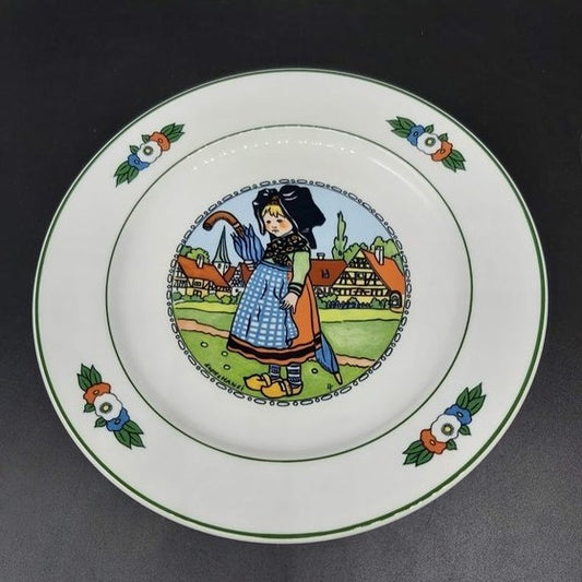 Villeroy & Boch Hansi d´alsace: Kuchenteller / Frühstücksteller "Regenschirm" Villeroy & Boch (7121006493833)