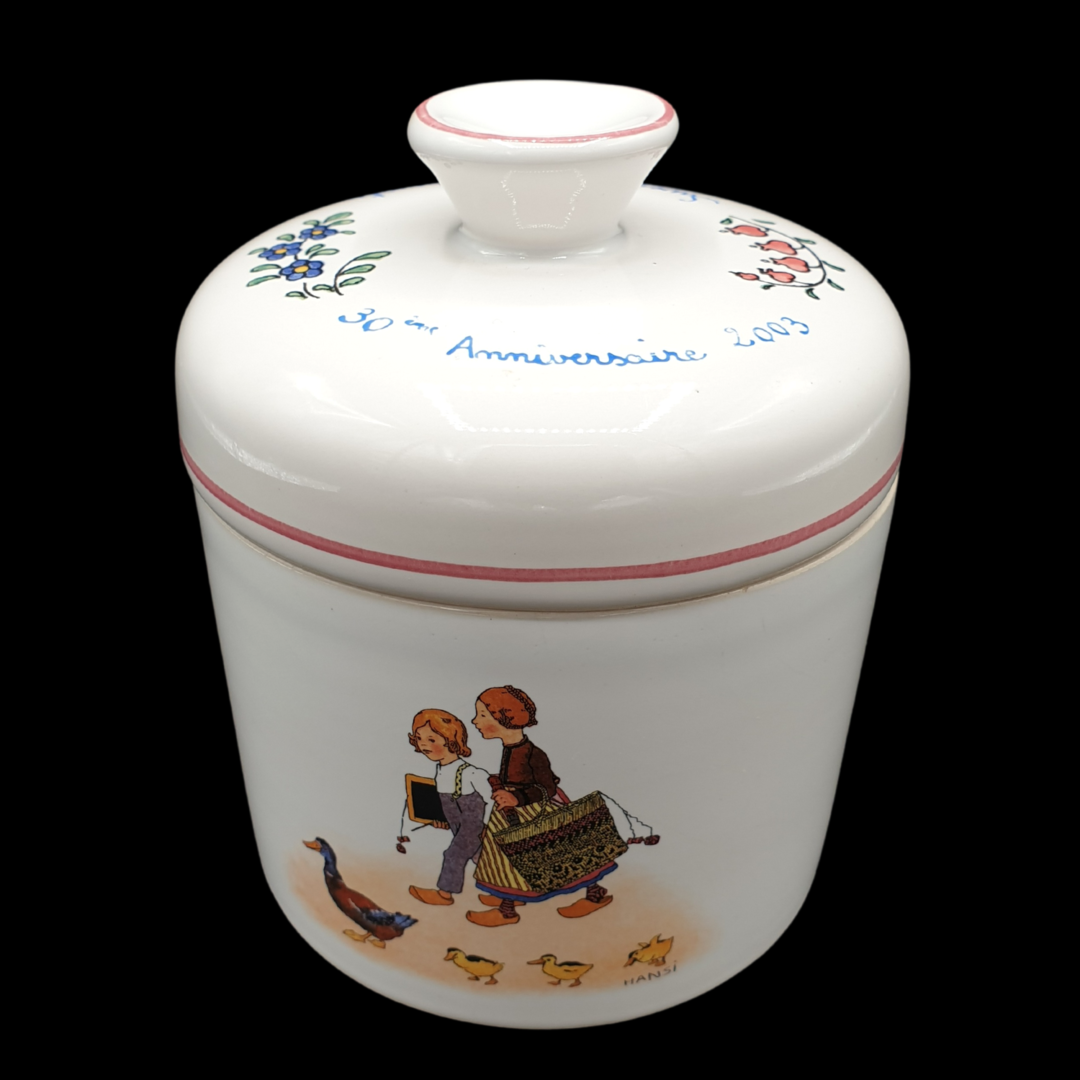 Hansi reproduction originale (Marc Elchinger) Deckeldose / Dose Geb