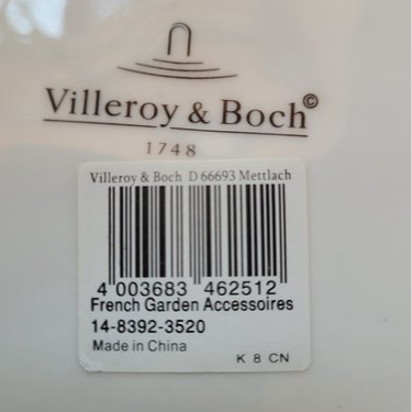 Villeroy & Boch French Garden: Anbietschale mit Einteilungen / Schale Villeroy & Boch (7121083039881)