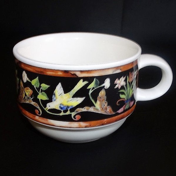 Villeroy & Boch Gallo Intarsia: Kaffeetasse / Tasse, stapelbar, ca 6 cm hoch (Hotelporzellan) Villeroy & Boch (7120753098889)