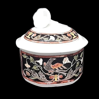 Villeroy & Boch Intarsia: Zuckerdose mit Deckel - neuwertig Villeroy & Boch (7120753000585)