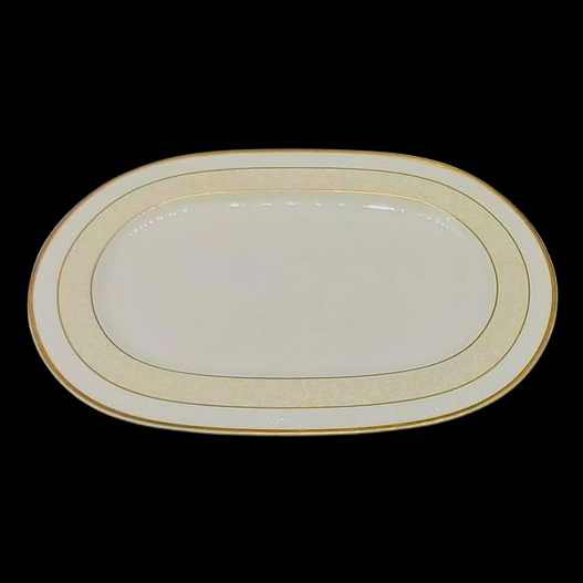 Villeroy & Boch Ivoire: Fleischplatte / Platte 35 cm Villeroy & Boch (7120845734025)