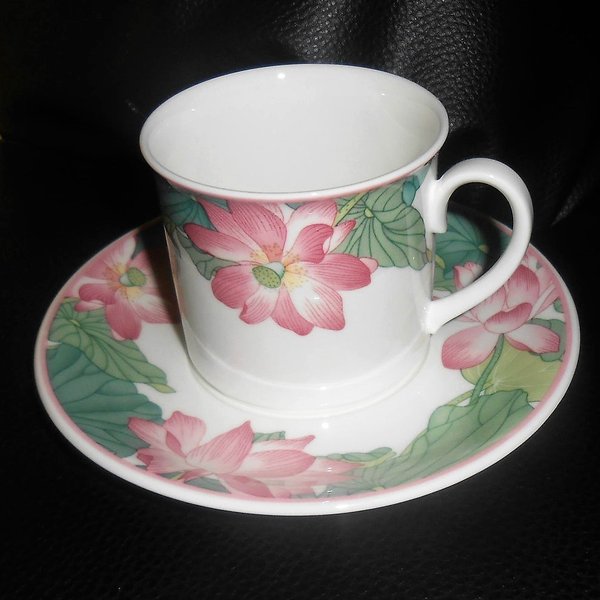 Villeroy & Boch Jade: Kaffeetasse / Tasse mit Unterteller Villeroy & Boch (7120739041417)