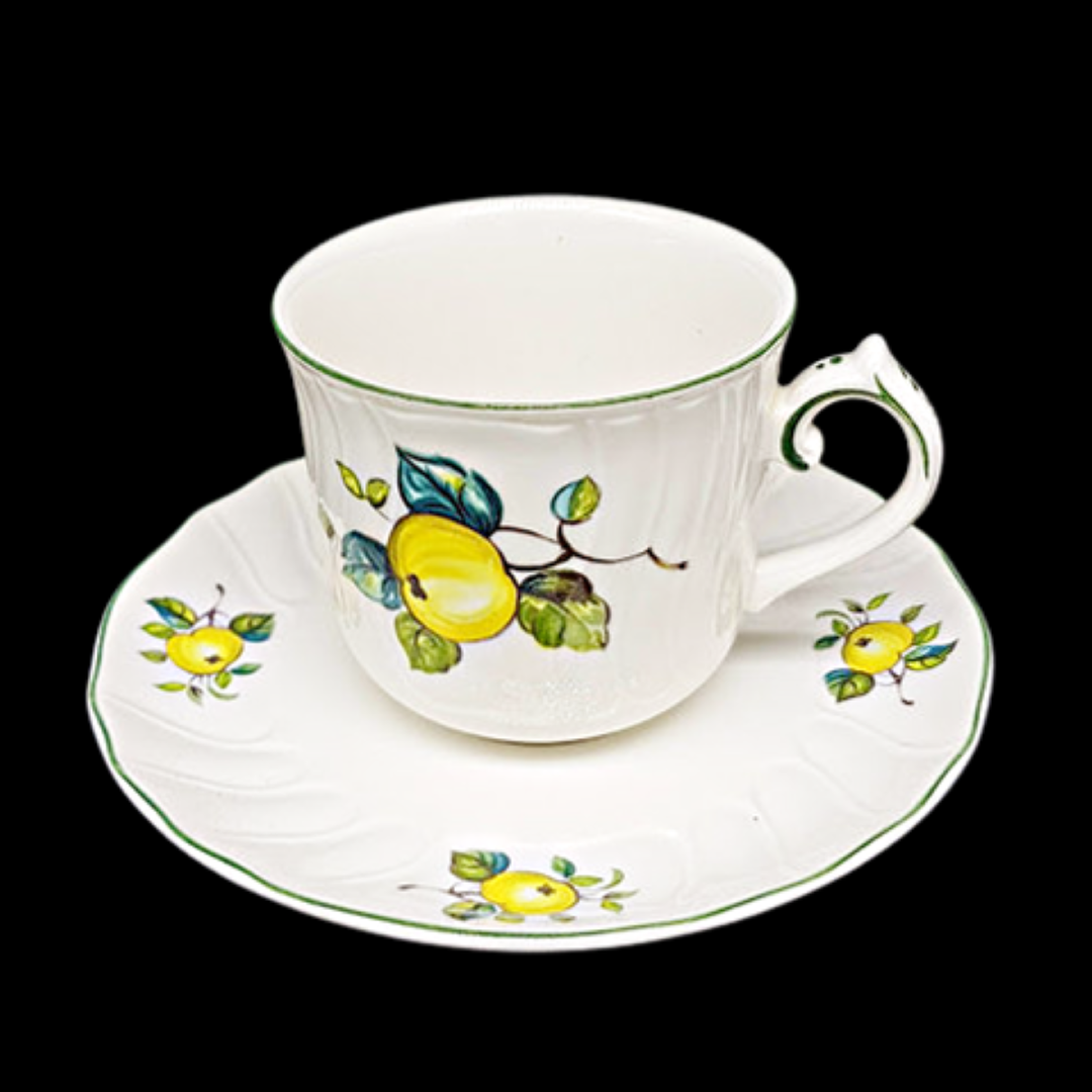 Villeroy & Boch Jamaica: Kaffeetasse / Tasse mit Unterteller Villeroy & Boch (7120859529353)