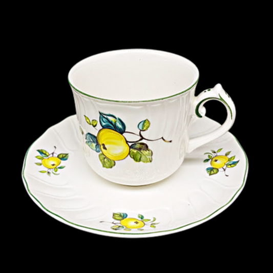 Villeroy & Boch Jamaica: Kaffeetasse / Tasse mit Unterteller Villeroy & Boch (7120859529353)