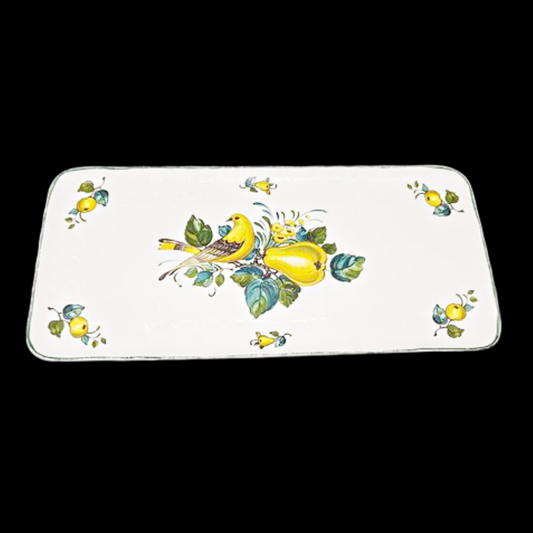 Villeroy & Boch Jamaica: Königskuchenplatte / Stollenplatte / Kuchenplatte - deutliche Gebrauchsspur Villeroy & Boch (7120859496585)