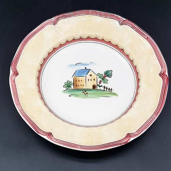 Villeroy & Boch Jardin d´alsace Village: Suppenteller / tiefer Teller Villeroy & Boch (7120926113929)