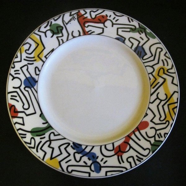 Villeroy & Boch Keith Haring: Kuchenteller / Frühstücksteller / Dessertteller Porzellanladen.online (7120704602249)