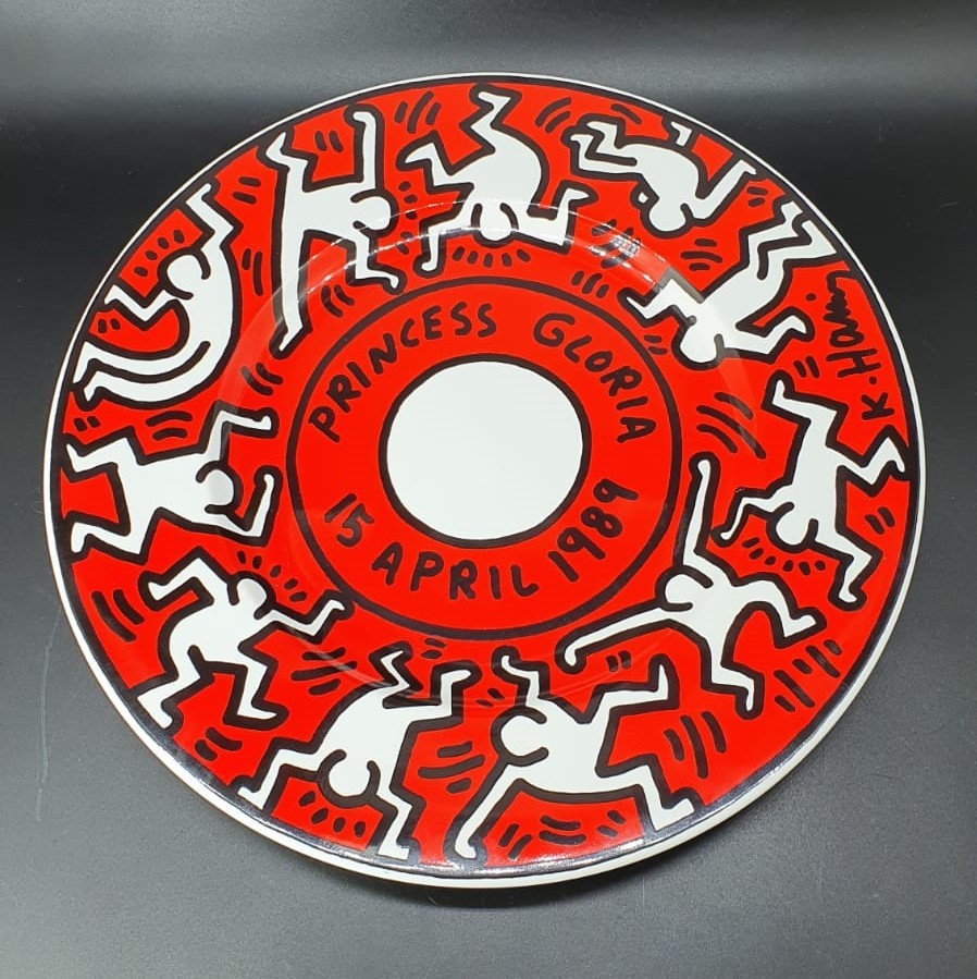 Villeroy & Boch Keith Haring: Teller Princess Gloria - neu und OVP Villeroy & Boch (7120816668809)