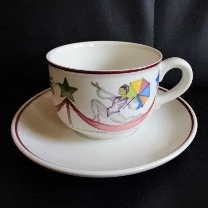 Villeroy & Boch Le Cirque: Teetasse / Tasse mit Unterteller - neu Porzellanladen.online (7120827547785)