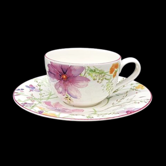 Villeroy & Boch Mariefleur: Kaffeetasse / Teetasse mit Unterteller, klein - neu Villeroy & Boch (7120895934601)