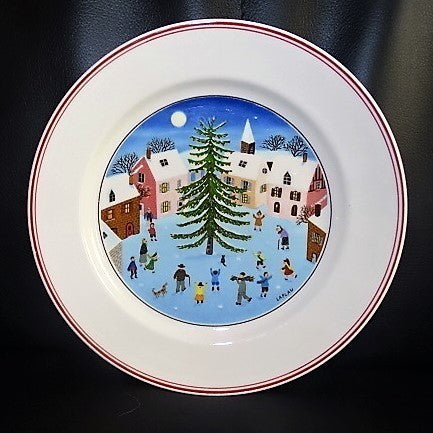 Villeroy & Boch Naif Christmas: Speiseteller / flacher Teller Villeroy & Boch (7120794058889)