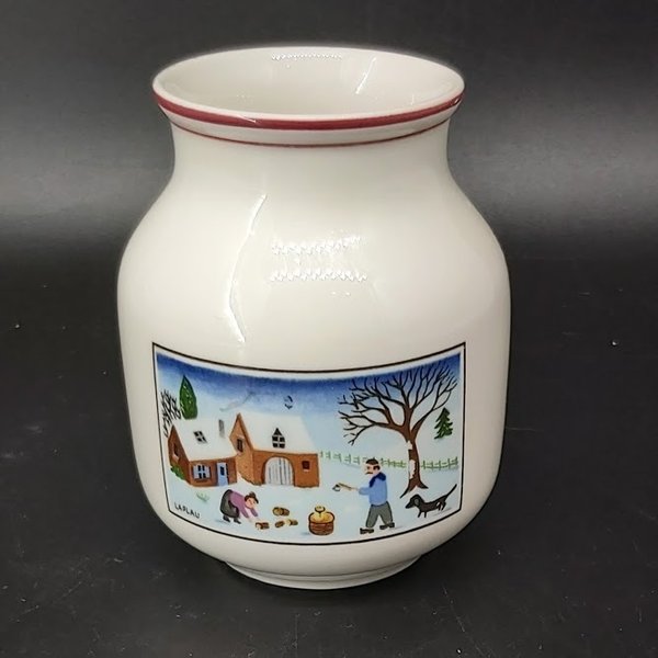 Villeroy & Boch Naif Christmas: Blumenvase / Vase villeroy (7120788521097)