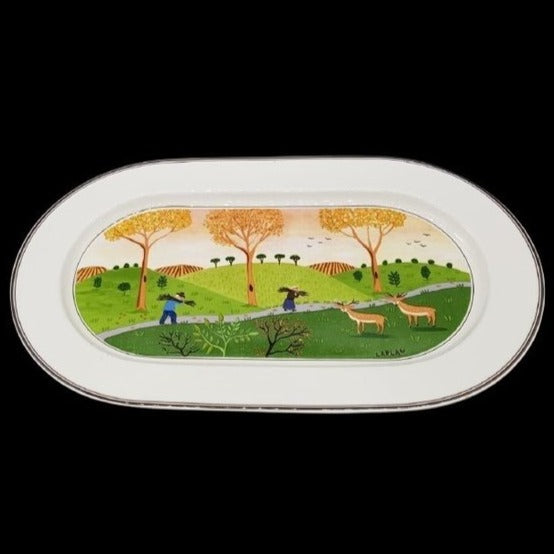 Villeroy & Boch Naif: Fleischplatte / Platte Villeroy & Boch (7120967008393)