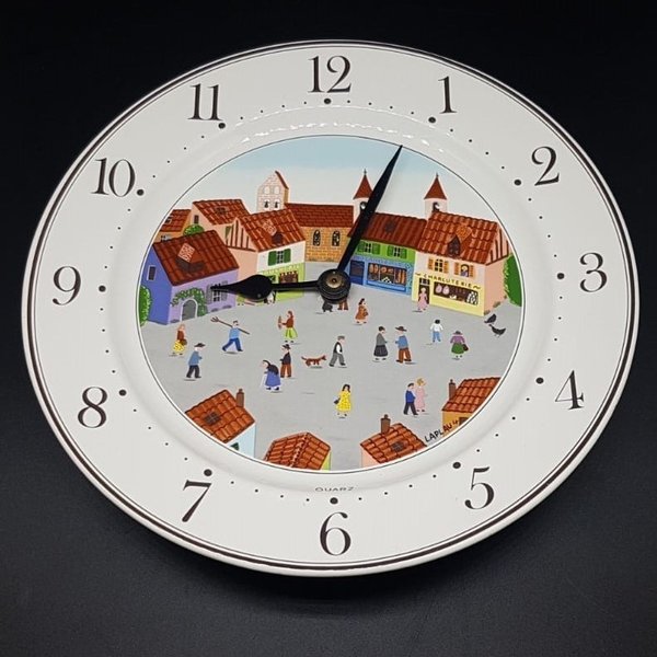 Villeroy & Boch Design Naif: Wanduhr / Uhr (funktioniert nicht) Villeroy & Boch (7120782360713)