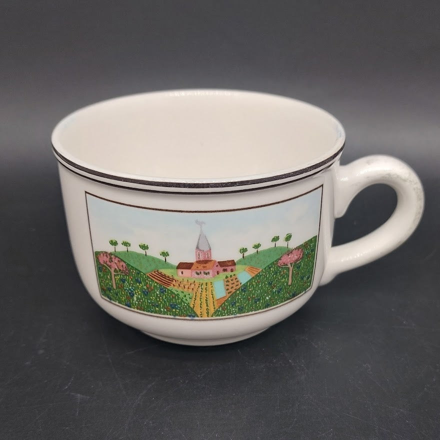 Villeroy & Boch Design Naif: Teetasse / Tasse ohne Unterteller - Motiv Kirchturm Villeroy & Boch (7120740876425)