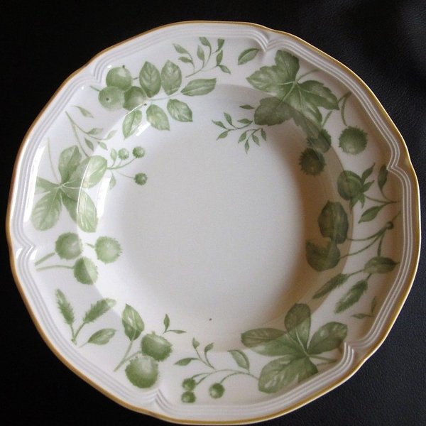 Villeroy & Boch Parkland green: Suppenteller / tiefer Teller - neu Porzellanladen.online (7120847372425)