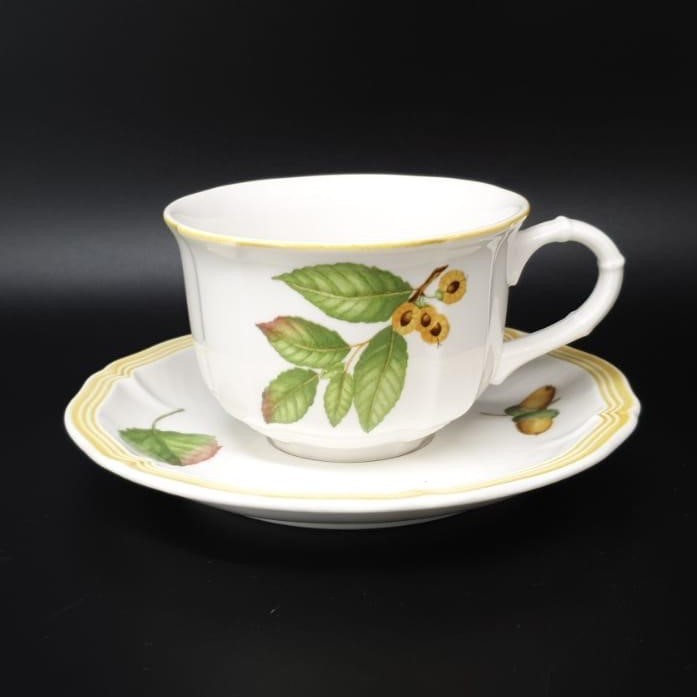 Villeroy & Boch Parkland: Teetasse / Tasse mit Unterteller Villeroy & Boch (7121074716809)