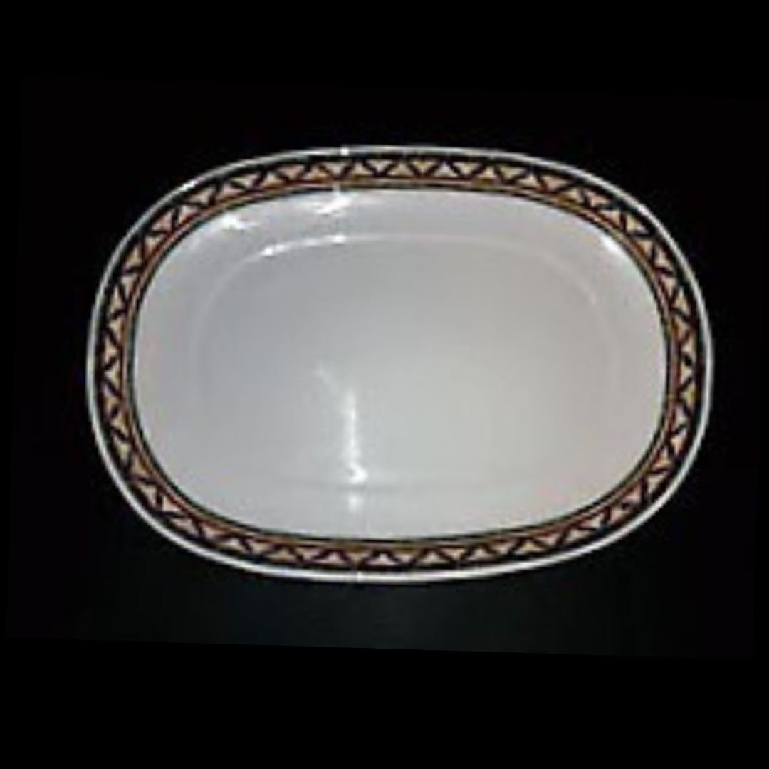 Villeroy & Boch Pergamon: Wurstplatte / Platte / Butterplatte Porzellanladen.online (7120801759369)