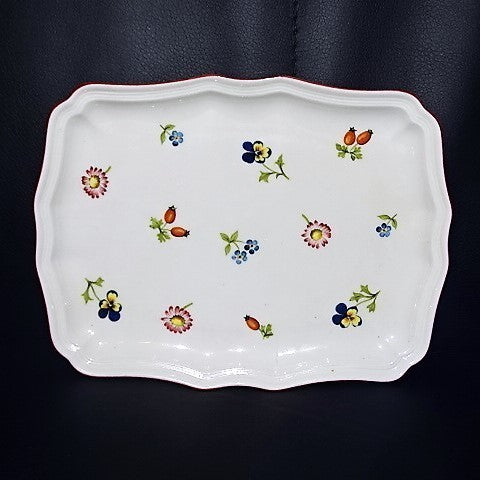 Villeroy & Boch Petite Fleur: Butterplatte / Wurstplatte / Platte Porzellanladen.online (7120813490313)