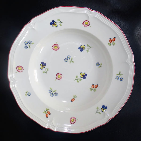 Villeroy & Boch Petite Fleur: Suppenteller / tiefer Teller - neu Porzellanladen.online (7120781574281)