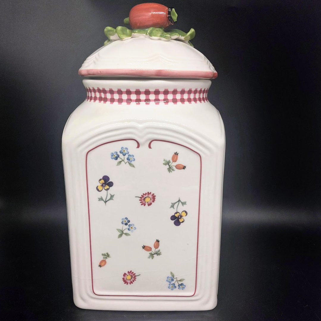 Villeroy & Boch Petite Fleur: Vorratsdose Charm, groß (Hagebutte) Villeroy & Boch (7121005379721)