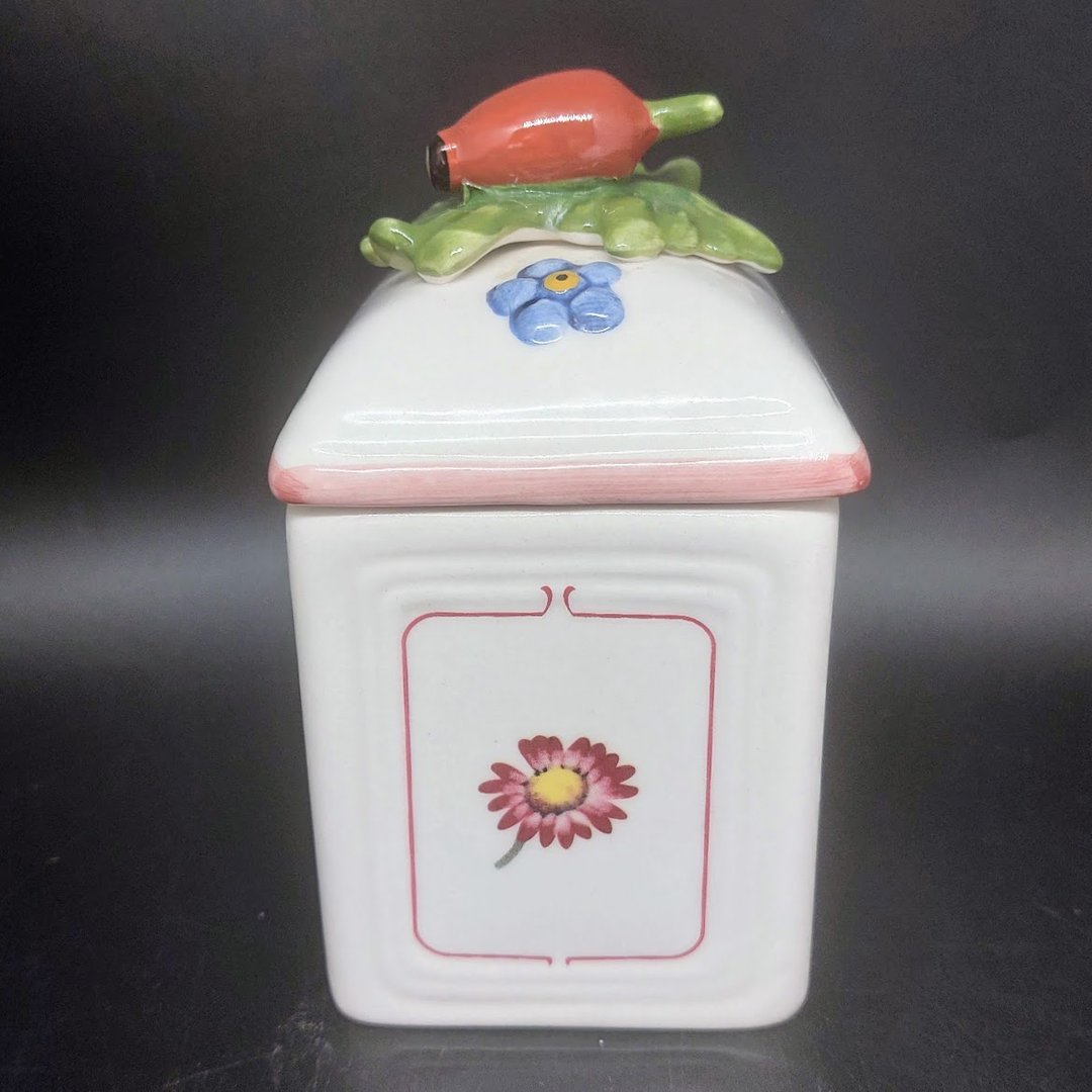 Villeroy & Boch Petite Fleur: Marmeladedose Charm (Hagebutte) Villeroy & Boch (7121005740169)