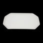 Rosenthal Polygon Weiß: Fleischplatte / Platte ca 26 cm Rosenthal (7120990797961)