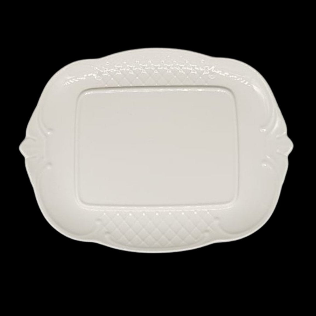 Villeroy & Boch Redoute weiß: Butterdose Unterteil / Butterplatte Villeroy & Boch (7120971759753)