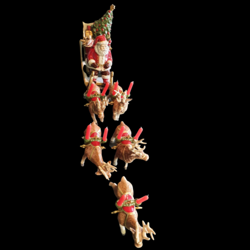 Villeroy & Boch Christmas Toys Memory Santas Schlittenfahrt - mit 5 Rentieren - neu Villeroy & Boch (7121064919177)