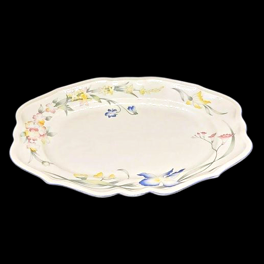 Villeroy & Boch Riviera: Fleischplatte / ovale Platte 36 cm Villeroy & Boch (7120849797257)