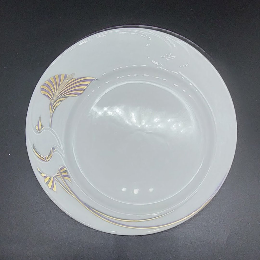 Rosenthal Asimmetria Goldblume: Kuchenteller / Frühstücksteller Rosenthal (7120995418249)