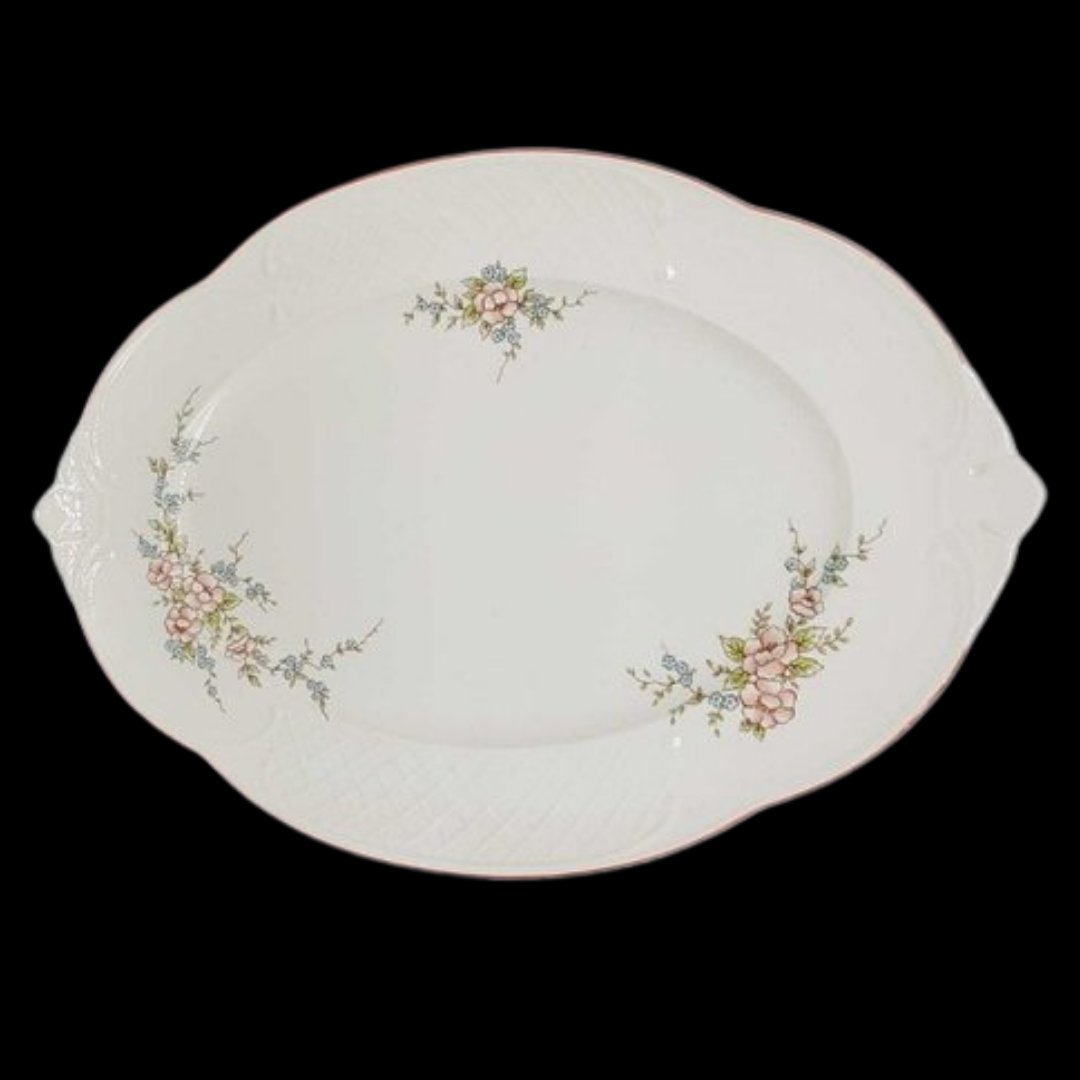 Villeroy & Boch Rosette: Fleischplatte / Platte - ca 42 cm Villeroy & Boch (7120780099721)